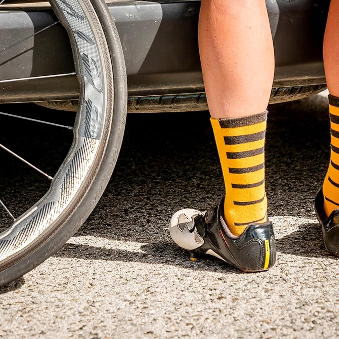 Endura Unisex-Adult Coolmax Stripe Twin Pack Cycling Socks