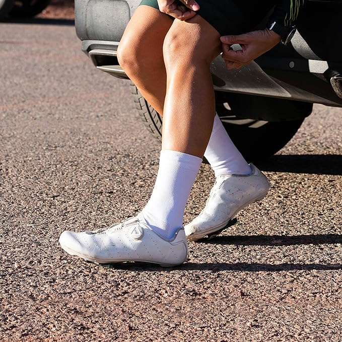 Performance Cycling Socks – Compression, Moisture-Wicking Crew Bike Socks