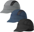 3Pcs Cycling Cap for Men Women Cooling Skull Cap Under Helmet Liner with Sun Visor for Summer Running Bike Outdoor Sports Multi