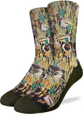 Good Luck Sock Novelty Crew Socks for Adults - For Men, Women and Teens