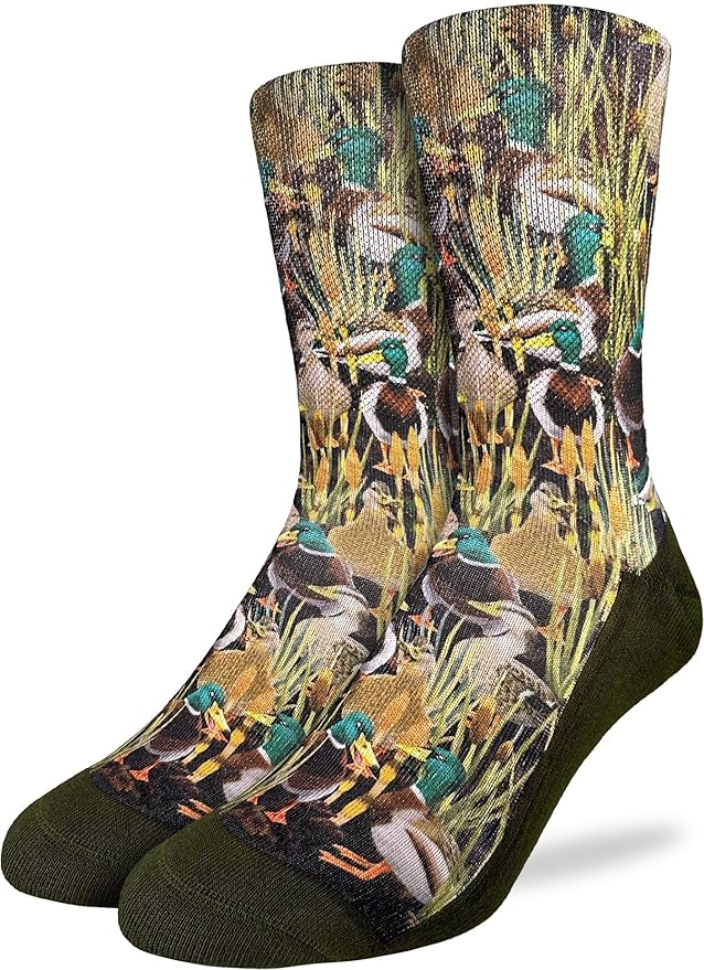 Good Luck Sock Novelty Crew Socks for Adults - For Men, Women and Teens
