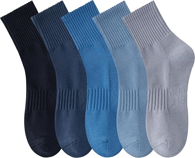 MAGIARTE Womens Mini Crew Ankle Socks Athletic Casual Cotton Socks for Women