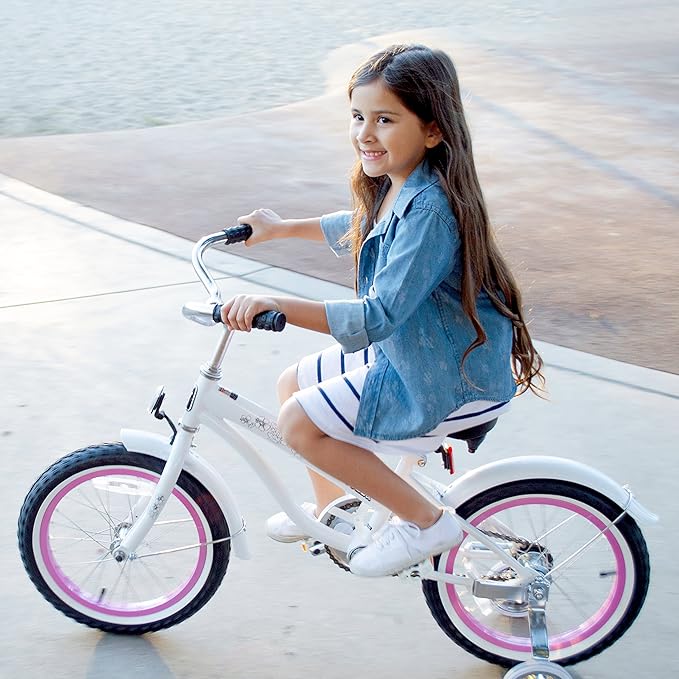 Firmstrong Girl s Bella Bicycle with Training Wheels