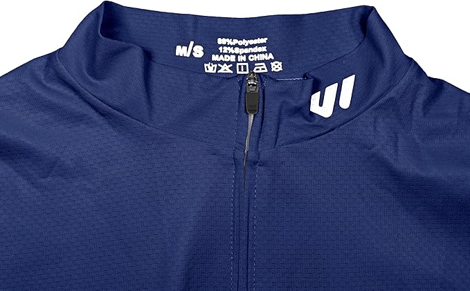 Men's Cycling Jerseys Long Sleeve Bike Biking Shirts Full Zip with Pockets Road Bicycle Clothing