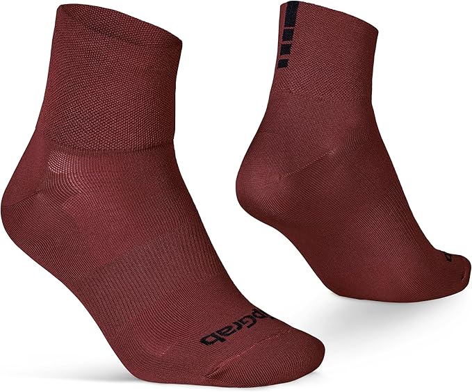 GripGrab Lightweight SL Performance Summer Cycling Socks Eyecatching 2 Lengths Road Mountain Gravel Bike Indoor Biking