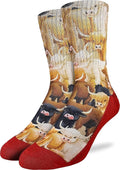 Good Luck Sock Novelty Crew Socks for Adults - For Men, Women and Teens