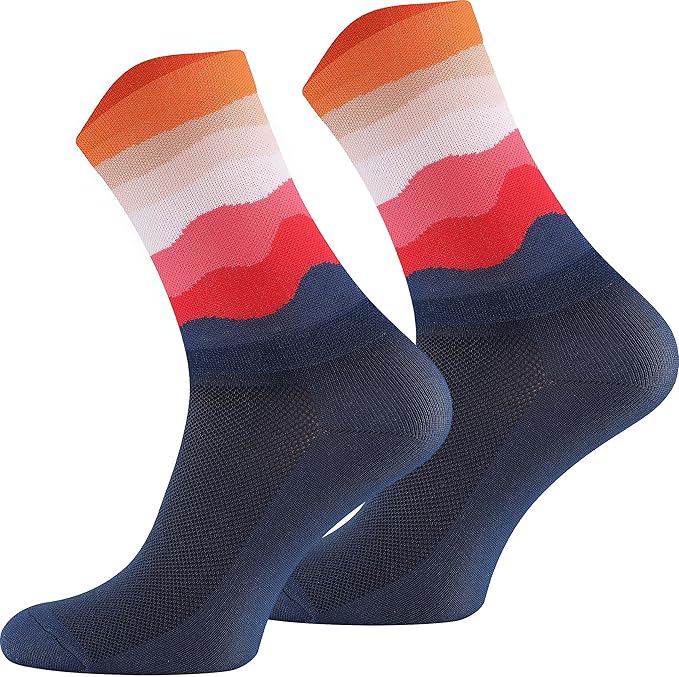 TODO PRO Cycling Socks - Breathable Bike Socks for Men and Women