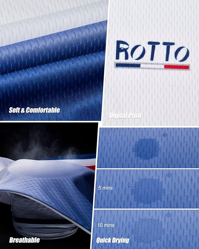 ROTTO Cycling Jersey Mens Bike Shirt Short Sleeve Gradient Color Series