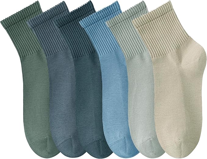 MAGIARTE Womens Mini Crew Ankle Socks Athletic Casual Cotton Socks for Women