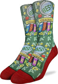 Good Luck Sock Novelty Crew Socks for Adults - For Men, Women and Teens