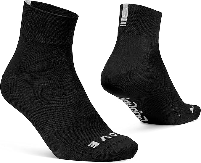 GripGrab Lightweight SL Performance Summer Cycling Socks Eyecatching 2 Lengths Road Mountain Gravel Bike Indoor Biking