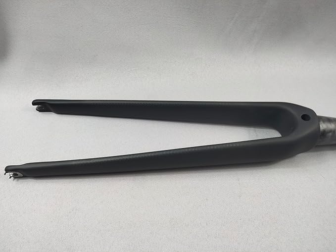 Road Bike Fork 700C 3K Carbon Fibre Forks Cone Tube 28.6mm C-Braking