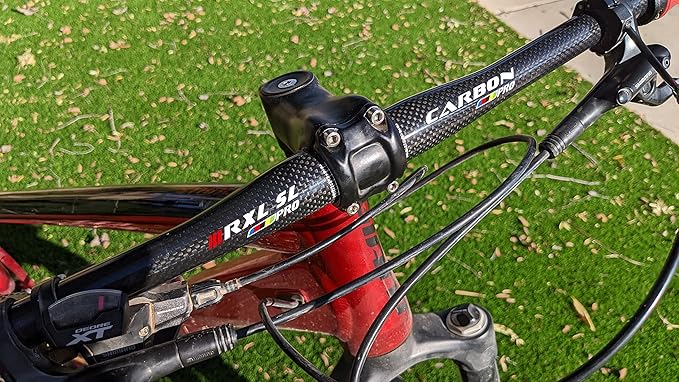 Carbon Handlebars, Mountain Bike Handlebars, Riser Bars 31.8mm 3K Matt Glossy 680mm 700mm 720mm 740mm 760mm MTB Handlebars for Mountain Bikes,Road Bike