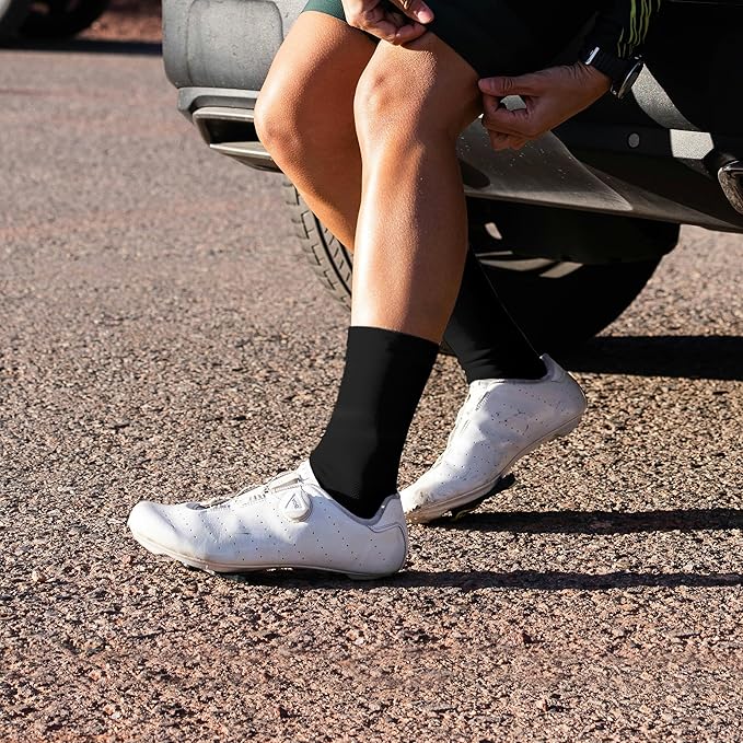 Performance Cycling Socks – Compression, Moisture-Wicking Crew Bike Socks