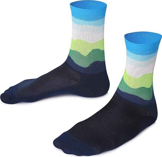 TODO PRO Cycling Socks - Breathable Bike Socks for Men and Women