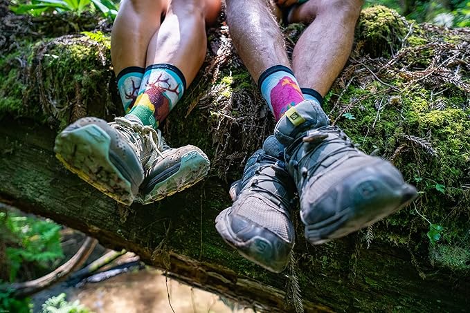 Swiftwick VISION IMPRESSION Crew, National Parks/States Edition, Running, Hiking and Cycling Socks