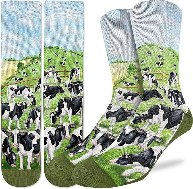 Good Luck Sock Novelty Crew Socks for Adults - For Men, Women and Teens