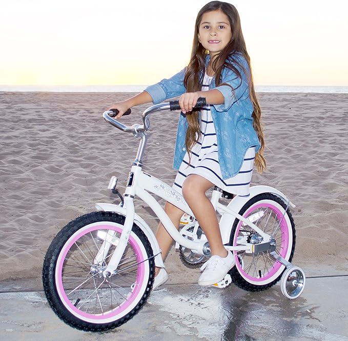 Firmstrong Girl s Bella Bicycle with Training Wheels