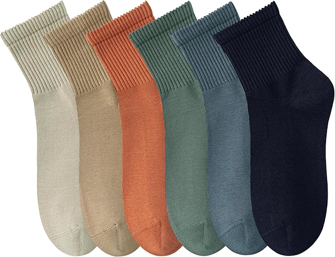 MAGIARTE Womens Mini Crew Ankle Socks Athletic Casual Cotton Socks for Women