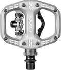 Funn Clast Clip-in Pedals with Dual Platform for MTB, Commuting, Touring, SPD-Compatible Clipless Pedal on One Side, Flat Platform on The Other