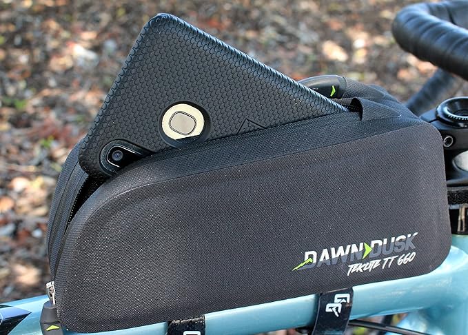 DAWN TO DUSK TEKLITE TT 660 Gravel Bike Top Tube Storage Bag