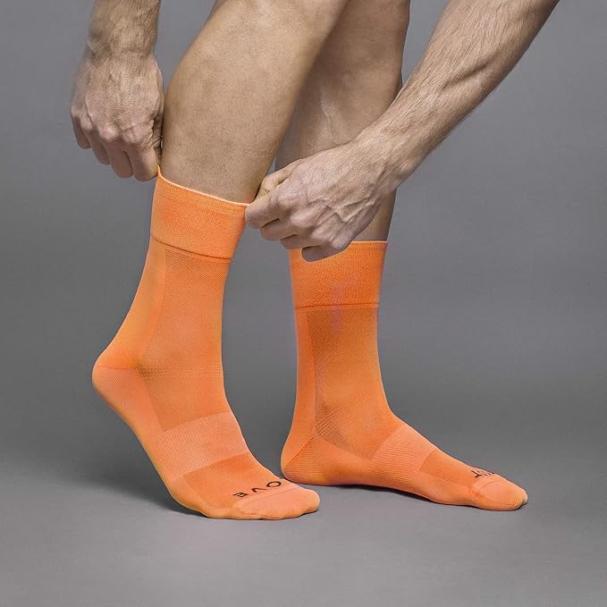 GripGrab Lightweight SL Performance Summer Cycling Socks Eyecatching 2 Lengths Road Mountain Gravel Bike Indoor Biking
