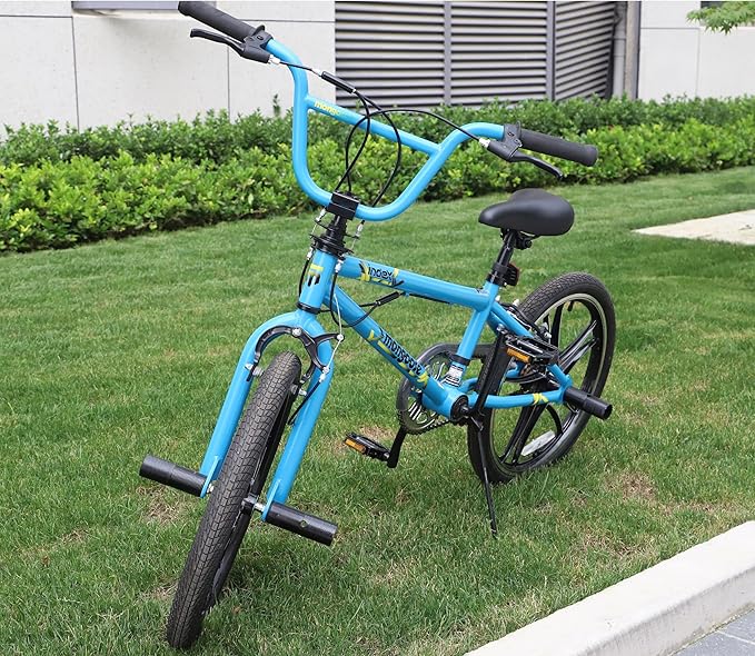 MEGHNA Bike Pedals Non-Slip Bicycle Aluminium Alloy Pedals 1/2" and 9/16" Pedal for Mountain Bike Kid Bike Freestyle BMX Bike, Beach Cruiser Bike