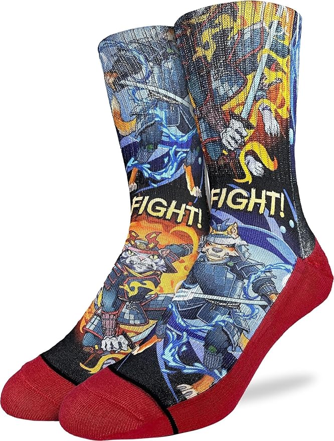 Good Luck Sock Novelty Crew Socks for Adults - For Men, Women and Teens
