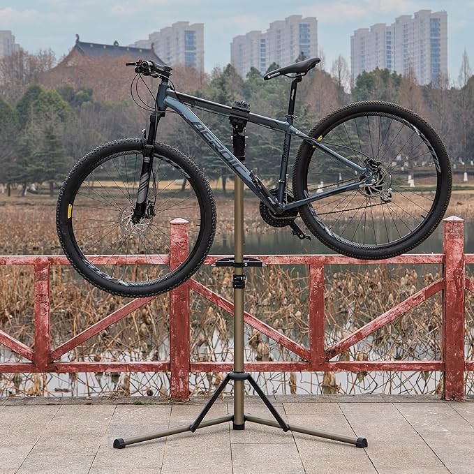 E Bike Repair Stand (Max 88lbs) - Bicycle Stand Rack for Workstand Maintenance - Ebike Work Stand Bicycle Shop Home Mechanics for Road and Mountain Bikes