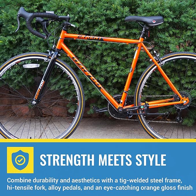 Kent GRZ700 Road Bike, 700c Men's, 21 Speed