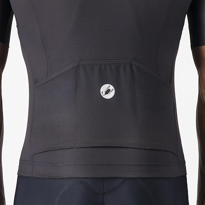 CASTELLI Men’s Entrata Apex Jersey, Breathable, Moisture-Wicking Cycling Jersey with Pockets for Everyday Road Performance