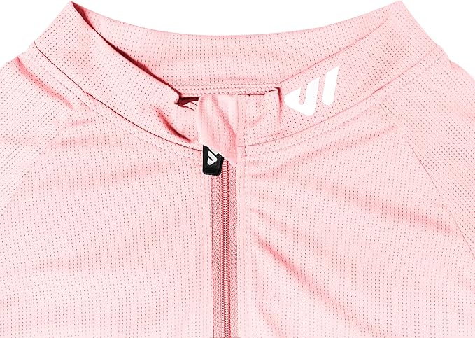 Lo.gas Cycling Jersey Men Short Sleeve, Road Bike Jerseys Full Zipper with Pockets, Bicycle Clothing Breathable Quick Dry