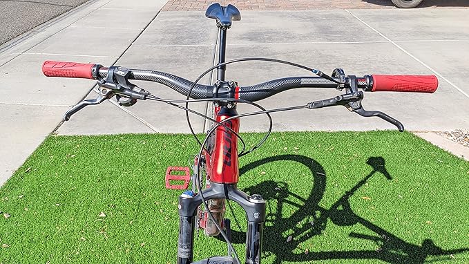 Carbon Handlebars, Mountain Bike Handlebars, Riser Bars 31.8mm 3K Matt Glossy 680mm 700mm 720mm 740mm 760mm MTB Handlebars for Mountain Bikes,Road Bike