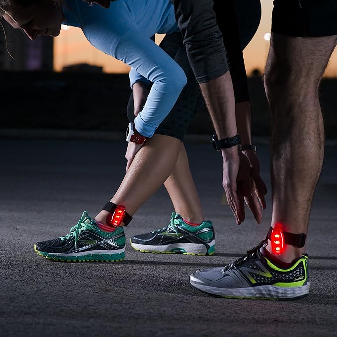 EverLightFX USB Rechargeable LED Safety Light (2 Pack) by Apace - Super Bright Bike Tail Light Works Brilliantly as Running Light for Joggers, Pets, Bicycle Strobe or Rear Clip On Lights