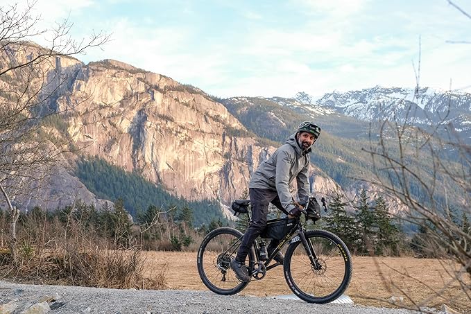 Two Wheel Gear - Mamquam Bicycle Frame Bag - Water Resistant, Adjustable - Designed for Commuting and Touring