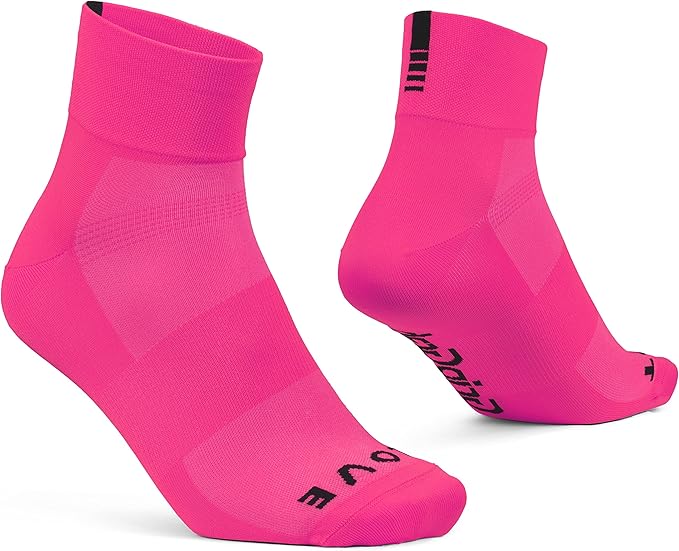 GripGrab Lightweight SL Performance Summer Cycling Socks Eyecatching 2 Lengths Road Mountain Gravel Bike Indoor Biking