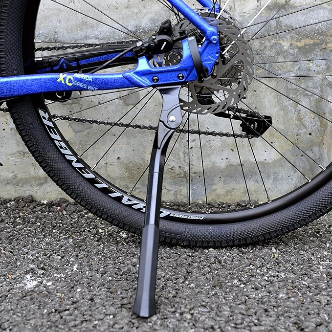 N+1 Adjustable Kickstand- Alloy Rear Bike Kick stand, compatible with 26"-29" bikes bikes threaded holes with 40mm hole spacing distance (KF58)