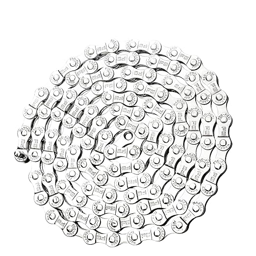 AKRAF 6/7/8 Speed Bike Chain 1/2 x 3/32 Inch, 8-Speed Alloy Steel Mountain/Road Bike Chain