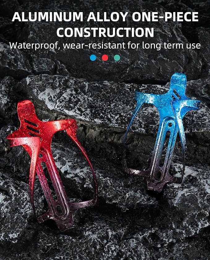 ROCKBROS Bike Water Bottle Holder Blue*2