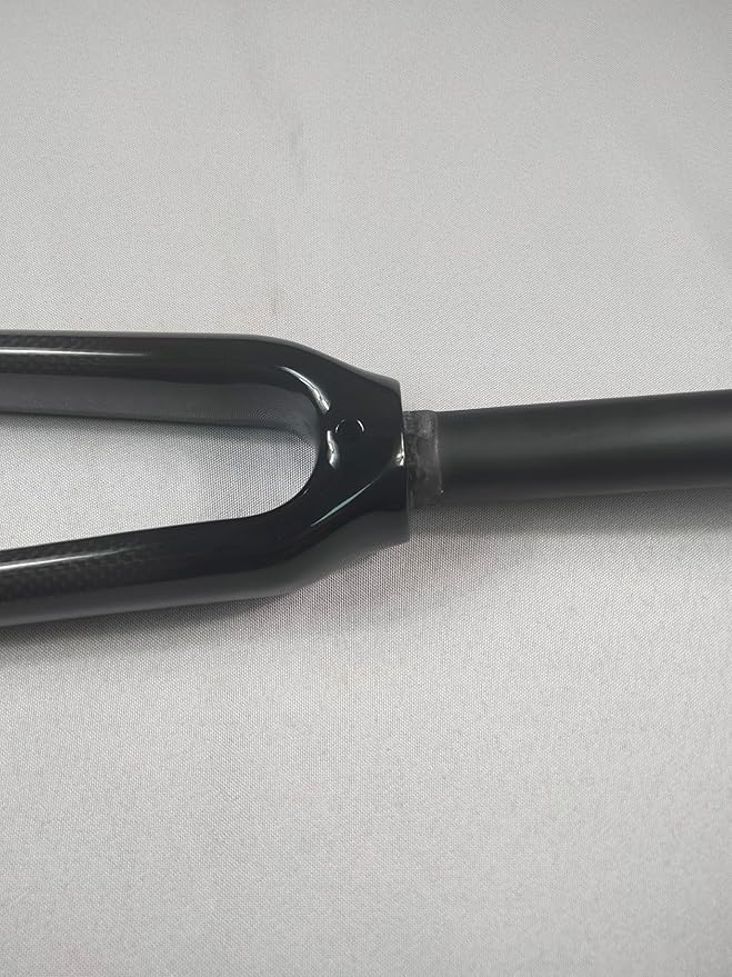 700C Road Bike Fork 3K Carbon Fibre Forks Straight Tube 28.6mm C-Braking