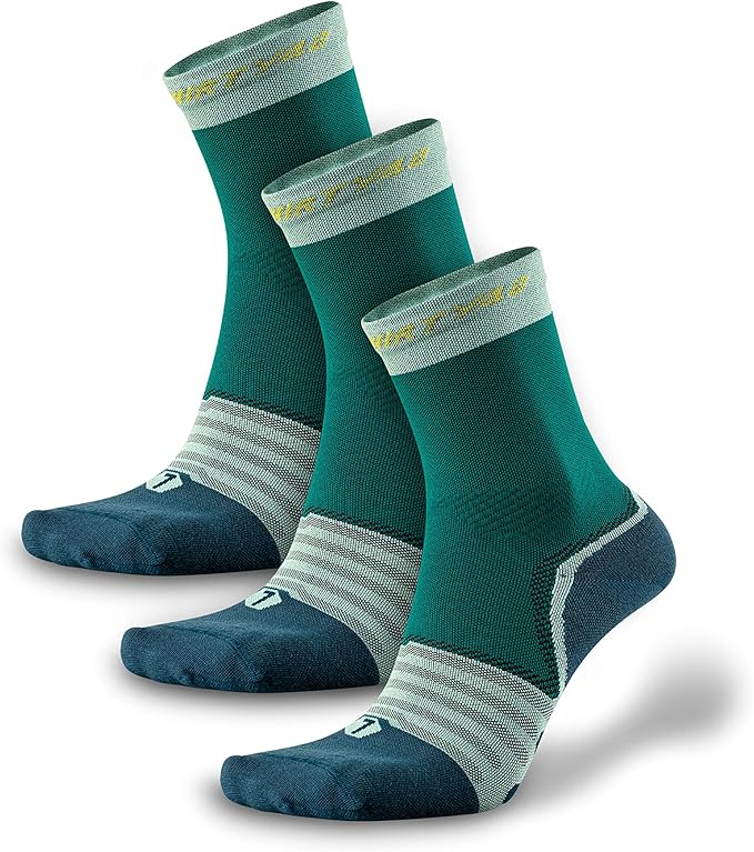 Thirty48 Cycling Socks with S.Café Fabric, Odor Resistant, UV Protection, Quick Drying