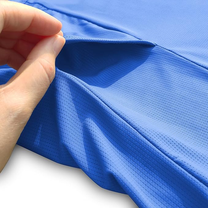 Lo.gas Sleeveless Cycling Jersey Men, Biking Base Layer Breathable and Lightweight with Back Pocket Sports Vest
