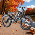 eAhora 2025 Romeo Ultra/Romeo 2 Peak 3000W/2500W 42/40 Mph Electric Bike for Adults 60V 70Ah/52V 60Ah 100-200Miles Long Range Ebike 26" Fat Tire Full Suspension Electric Bicycle