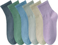 MAGIARTE Womens Mini Crew Ankle Socks Athletic Casual Cotton Socks for Women