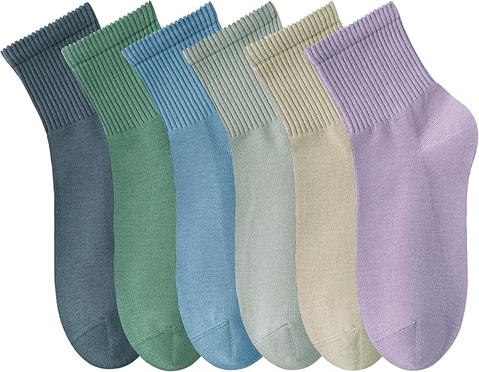 MAGIARTE Womens Mini Crew Ankle Socks Athletic Casual Cotton Socks for Women