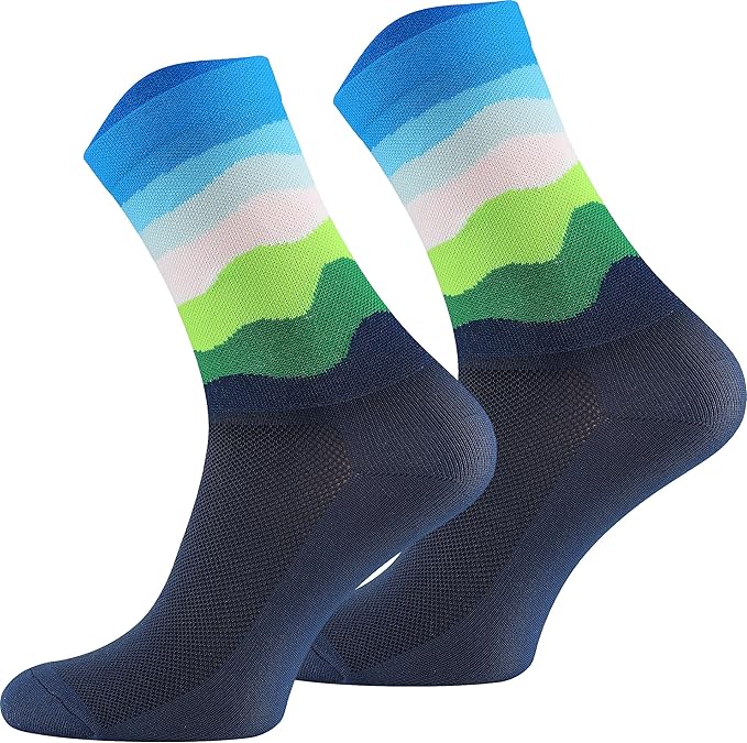 TODO PRO Cycling Socks - Breathable Bike Socks for Men and Women