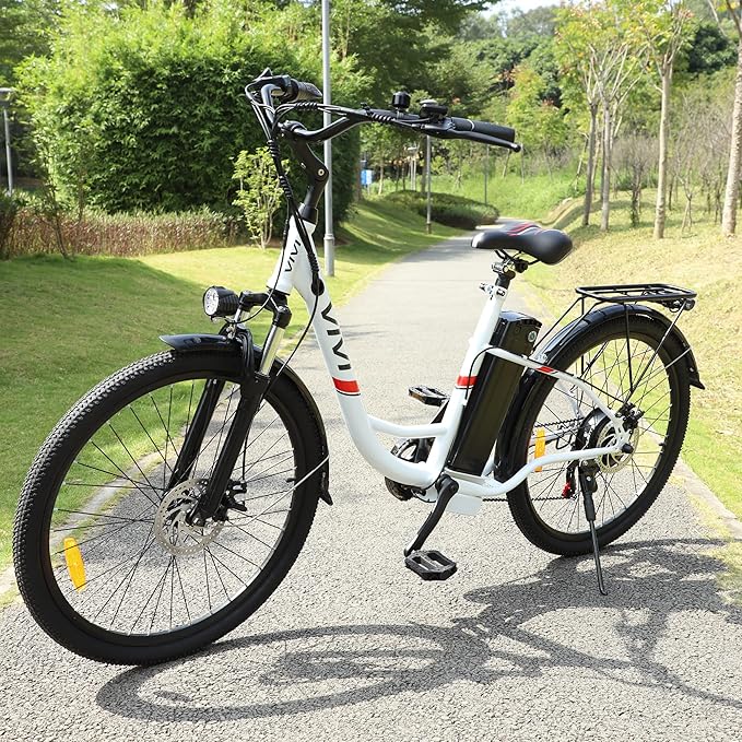 Vivi Electric Bike for Adults 1000W Peak Ebike with Removable Battery, 26'' Electric Commuter Bike 22MPH & 50 Miles Adult Electric Bicycles with Cruise Control, LCD Display, SGS Certified to UL2849