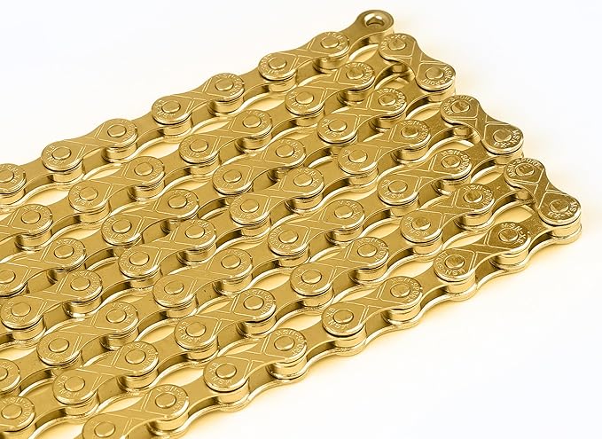 Hycline Bike Chain 6/7/8-Speed,Bicycle Chain 1/2x3/32 Inch,Special Steel for Road Mountain Racing Cycling (116 Links)