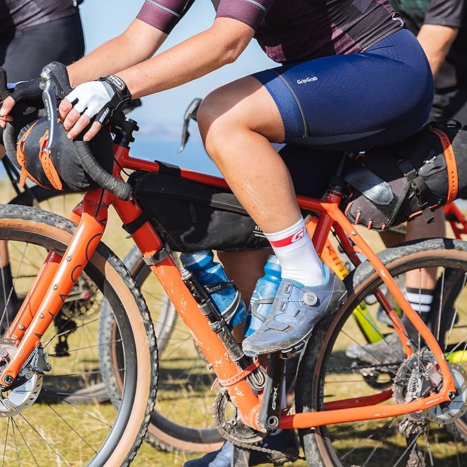 GripGrab Classic Regular Cut Summer Cycling Socks Single & Multipack Coolmax Bicycle Socks for Spinning Indoor Biking