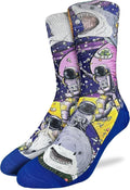 Good Luck Sock Novelty Crew Socks for Adults - For Men, Women and Teens